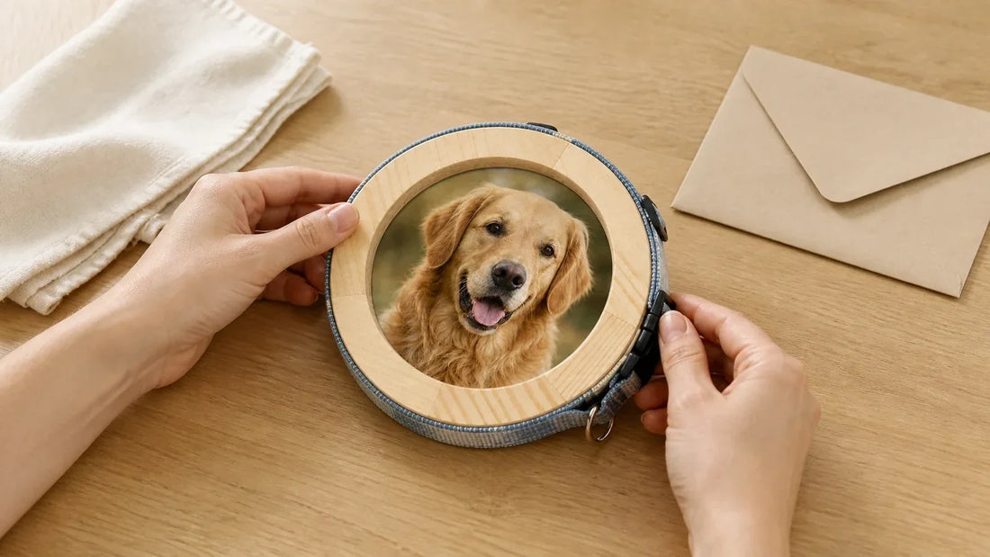 Dry-fit the collar and photograph before closing the frame or making any permanent choice.