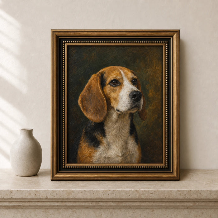 Personalized Pet Memorial Portrait