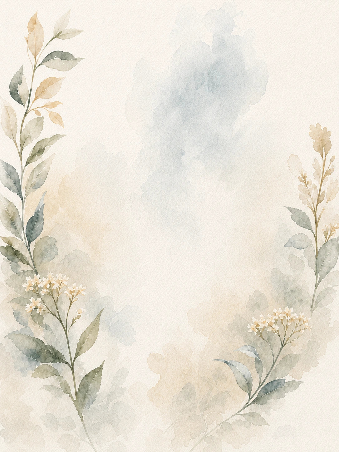 Watercolor portrait style for a custom pet memorial portrait